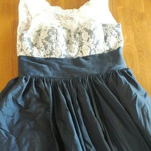 Navy bridesmaid or homecoming dress